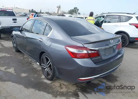 2016 Honda Accord Sport from USA, damaged, VIN 1HGCR2F54GA236738